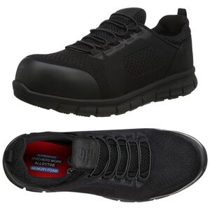 Skechers Men's Black Slip-On Loafers